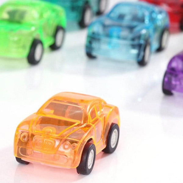 Mini Pull Back Car used widely by kids and childrenâ€™s for playing and enjoying purposes in all kinds of household and official places. - Super Bachat