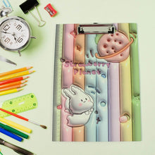 Wooden Paper Clipboard Writing Pad with Clip (1 Pc / 31×22 Cm) - Super Bachat