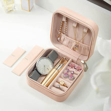 Mini PU Leather jewellery Box for Travel & Storage - Super Bachat