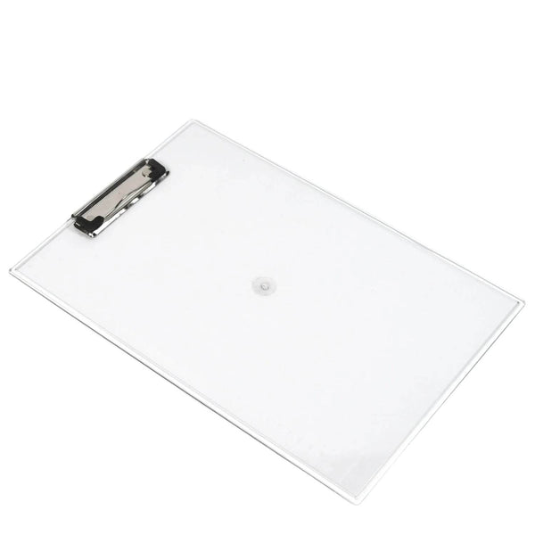 Transparent Premium Exam Pad with Centimeter Measuring Side for Students - Super Bachat