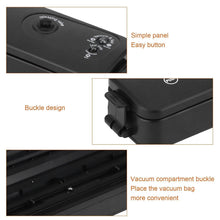 Vacuum Sealer Machine With 10 Pcs Bag (1 Set) - Super Bachat