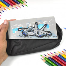 Pencil Pouch With Zipper, Students Pencil Case Large Capacity, Makeup Pouch, Stationery Bag (1 Pc/ 2 Compartment) - Super Bachat