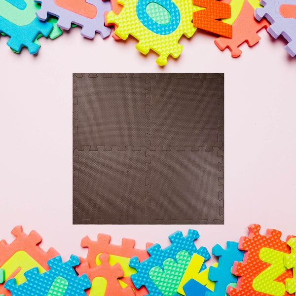 Puzzle Tile Floor Mats for Babies - Set of 4 - Super Bachat