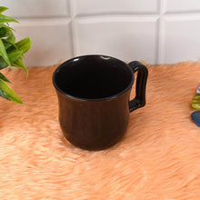 Premium Plastic Coffee / Tea Cups / Mug with Handle (1 Pc / Loose / Mix Color) - Super Bachat
