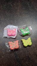 Butterfly Shape Eraser Rubber (1 Pc / Mix Colour & Design) - Super Bachat