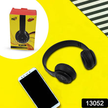 Wireless Headphone Over The Head Bluetooth Headset Foldable Headband Hands-free with Calling Function (1 Pc) - Super Bachat
