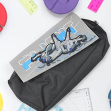 Pencil Pouch With Zipper, Students Pencil Case Large Capacity, Makeup Pouch, Stationery Bag (1 Pc/ 2 Compartment) - Super Bachat