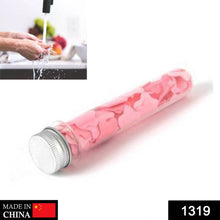 Portable Hand Washing Bath Flower Shape Paper Soap Strips In Test Tube Bottle - Super Bachat