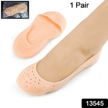 Anti-Crack Full Length Silicone Foot Protector Moisturizing Socks (1 Pair / Mix Size) - Super Bachat