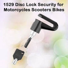 Disc Lock Security for Motorcycles Scooters Bikes - Super Bachat