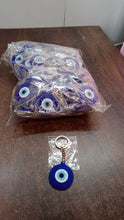 Evil Eye Rubber / Silicone Keychain (1 Pc / Blue Color) - Super Bachat