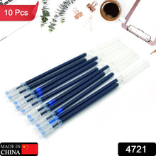 Blue Pen Refill All Round Ball Pen Refill Smooth Writing Pen Refill all Pen Suitable (10 Pc) - Super Bachat