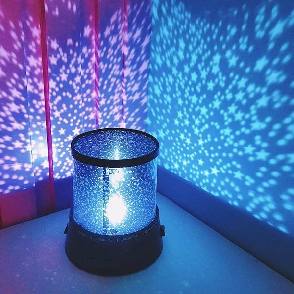 Star Night Light Projector Lighting USB Lamp Led Projection LED Night (Battery & Cable Not Included) - Super Bachat