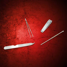 4-in-1 Nail Clipper Kit: Stainless Steel Tools, Manicure Set (Travel Case) - Super Bachat