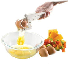 Plastic Handheld Egg Cracker with Separator - Super Bachat