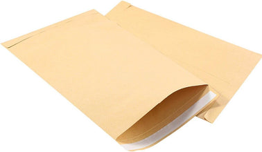 Kraft Envelopes, 16 x 14 Inch, Brown Envelopes, Envelopes, Card Envelopes, Kraft Paper Envelopes, Invitation Envelopes, Postcard Envelopes, Quick Self Seal, Stationery For General, Office (1 Pc ) - Super Bachat