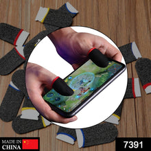 Thumb & Finger Sleeve for Mobile Game, Pubg,Cod,Freefire (1Pair only) - Super Bachat