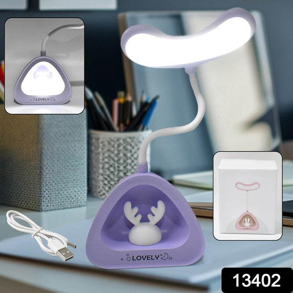 Cute Lovely LED Desk Light, LED Lamps Button Control (1 Pc) - Super Bachat