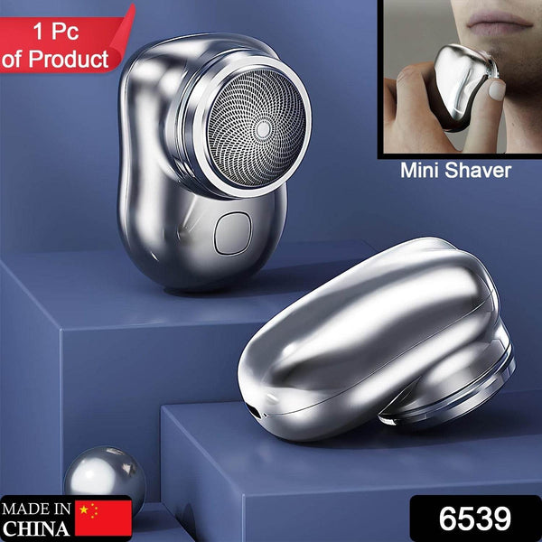 Mini Electric Shaver Portable | Pocket fashion | Rechargeable | Wireless Beard, Hair Razor for Men and Women | Home, Travel, Gift | - Super Bachat