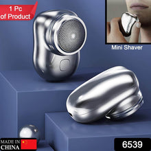 Mini Electric Shaver Portable | Pocket fashion | Rechargeable | Wireless Beard, Hair Razor for Men and Women | Home, Travel, Gift | - Super Bachat