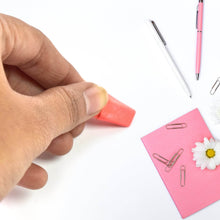 Pencil Top Eraser Rubber Erasers (1 Pc / Mix Colour & Design) - Super Bachat