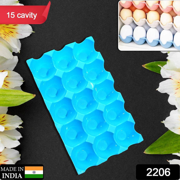 Egg Trays for Storage with 15 Eggs Holder - Super Bachat