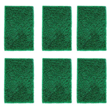 Scrub Sponge Cleaning Pads Aqua Green (Pack Of 6) - Super Bachat
