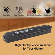 Vacuum Sealer Machine With 10 Pcs Bag (1 Set) - Super Bachat