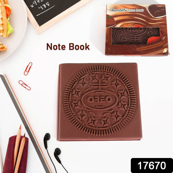 Chocolate Diary Notebooks Original Chocolate Smell Writing Practice Book Early Learning Copybook Premium Chocolate Book (1Pc / Book / 80 Pages)  - Super Bachat