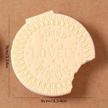 Round Biscuits Diary Notebooks Original Biscuits Smell Writing Practice Book Early Learning Copybook Premium Biscuits Book ( 1Pc Book ) - Super Bachat