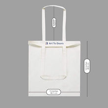Art to Doors | Winged Beauty | Tote Bags | Shopping Bag For Grocery | Aesthetic Carry Bag | Tote Bag for Shopping, Travel, office & beach bags for women