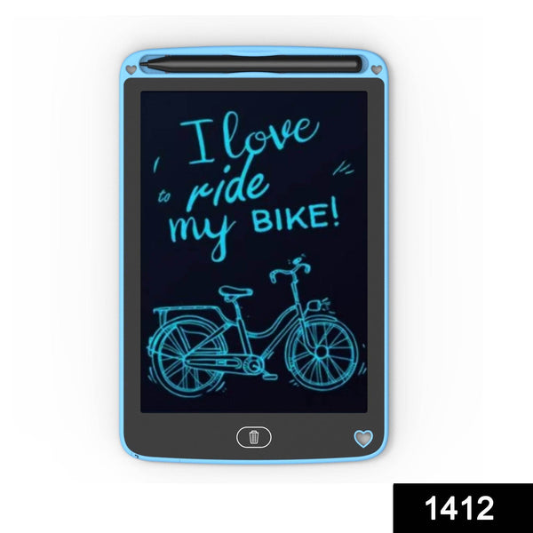 Portable LCD Writing Board Slate Drawing Record Notes Digital Notepad with Pen Handwriting Pad Paperless Graphic Tablet for Kids 12 inch - Super Bachat