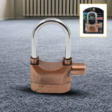 Security Alarm Metallic Lock System with 3 Keys (1 Set / Mix Color) - Super Bachat