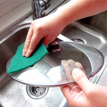 Scrub Sponge Cleaning Pads Aqua Green (Pack Of 6) - Super Bachat