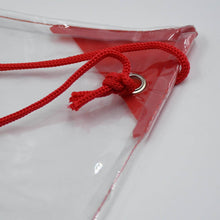 Plastic Waterproof Pouch Transparent Stadium Bags Clear String Bag for Gym Concert Travel Beach Swimming Sport - Super Bachat
