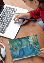 Art to Doors | Krishna in Meditation | Spiral Notebooks | A5 Size Paper | 120 Pages | 70 GSM Paper | Attractive Cover Designs