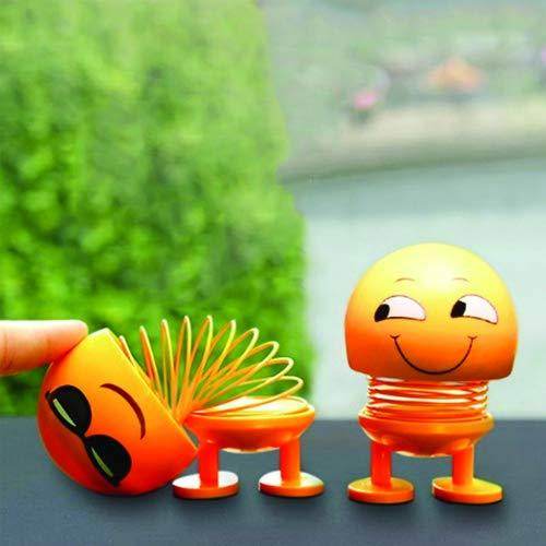 Emoticon Figure Smiling Face Spring Doll - Super Bachat