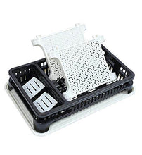 Kitchen Organizer Rack with Water Storing Tray / Dish Rack - Super Bachat
