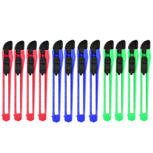 Paper Cutter Stationary Item Standard Quality Knife ( 12PC SET ) - Super Bachat