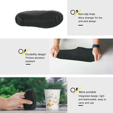 Non-Slip Silicone Rain Reusable Anti skid Waterproof Fordable Boot Shoe Cover ( Large ) - Super Bachat