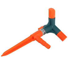 Garden Sprinkler 360° Rotating Adjustable Round 4 Arm Lawn Water Sprinkler for Watering Garden Plants / Pipe Hose Irrigation Yard Water Sprayer - Super Bachat