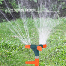 3 Arm 360° Rotating Garden Sprinkler - Super Bachat