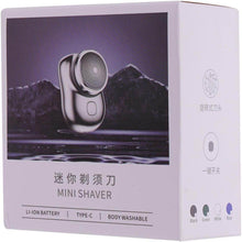 Mini Electric Shaver Portable | Pocket fashion | Rechargeable | Wireless Beard, Hair Razor for Men and Women | Home, Travel, Gift | - Super Bachat