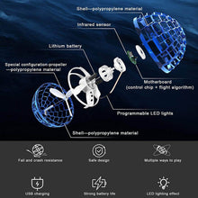 Flying Ball Toys, USB Rechargeable Built-in RGB Lights 360°Rotating Magic Controller, Flying Orb Ball Boomerang Mini Pro Spinner Blastoise Toys - Super Bachat