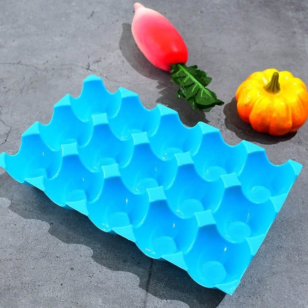 Egg Trays for Storage with 15 Eggs Holder - Super Bachat
