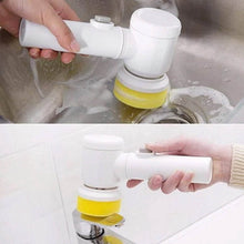 5in1 Home Kitchen Electric Cleaning Brush, Electric Spin Scrubber - Super Bachat