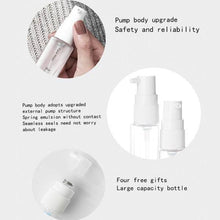 4 in 1 Travel Dispenser Bottle Set Travel Refillable Cosmetic Containers Set - Super Bachat