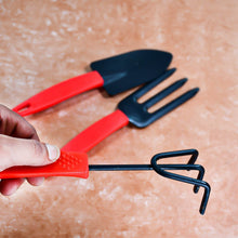 3pcs Small sized Hand Cultivator, Small Trowel, Garden Fork - Super Bachat