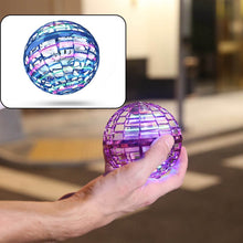 Flying Ball Toys, USB Rechargeable Built-in RGB Lights 360°Rotating Magic Controller, Flying Orb Ball Boomerang Mini Pro Spinner Blastoise Toys - Super Bachat