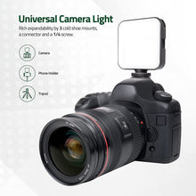 Mobilife LED Video Light Camera Light Laptop Light for Zoom Meeting Photography Lighting 100 LED Beads with Clip Dimmable and Rechargeable for Camera Selfie Stick Tripod Laptop Cellphone